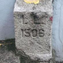 I. L. 1506 Marker Stone at St. Joseph's Path, St Joseph's College