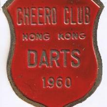 Cheero Club Darts Medal 1960