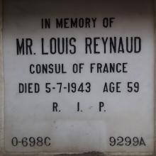 Memorial Plaque for Louis Reynaud