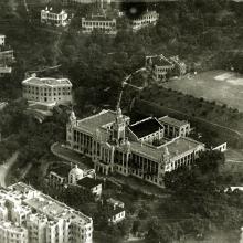 HKU from the air, taken by Kenneth, Jan 1933