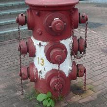Old Fire Hydrant - Junction of Boundary St and Embankment Rd