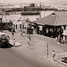 Blake Pier & Bus Terminus - Central 1953