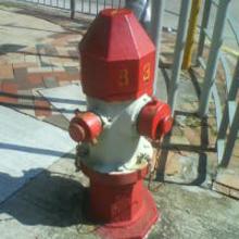 Old style fire hydrant - corner of Ho Tung Rd and Boundary St