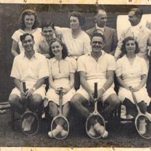 1941 Tennis at Civil Service Club