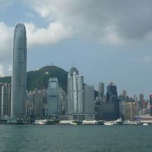 2012 View of Central & Sheung Wan from across the harbour