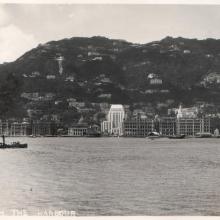 HK island from the harbour