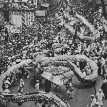 Dragon Dancers-celebration for Coronation of King George 6th-1937-001