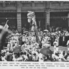 Dragon Dancers-celebration for Coronation of King George 6th-1937-003