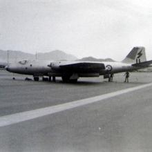 Canberra Bomber at Kai Tak