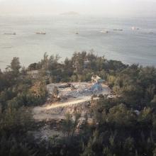 Tuen Mun mansion film set and demolition-3
