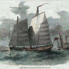 1857 Lorcha Chinese Boat