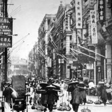Queens Road Central near D'Aguilar Street 1924