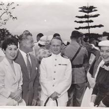 Mr and Mrs Ron Brooks at Government House event c1950s
