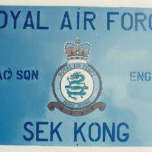 RAF Sek Kong Station Badge