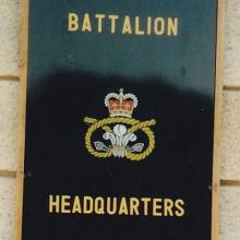 Battalion HQ Sign (Stonecutters Island)