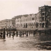 1937 Typhoon damage - Kennedy Town
