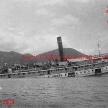 Ship on Rocks after Typhoon 1923