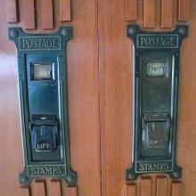 Old Stamp Vending Machine