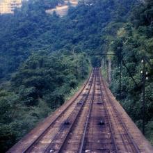1966 tram line - Victoria Peak