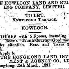 1891 Knutsford Terrace - To Let Advertisment