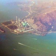 1992 - flying into Hong Kong