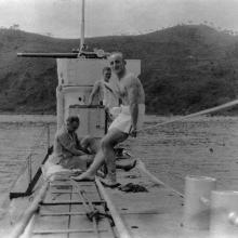 1928 H.M.S/M L3 at Mirs Bay