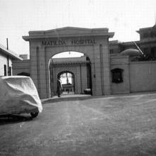 1930s Matilda Hospital Entrance