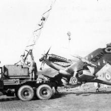 1953 Sek Kong Runway - Spitfire Landing Accident