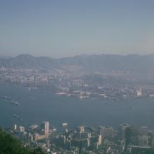 1964 HK View from Peak.jpg