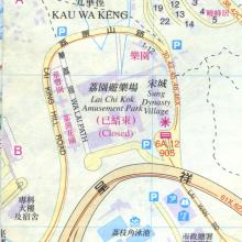 1997 map of Lai Chi Kok