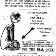 1930 New Automatic Telephone System