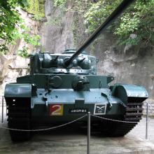 Museum of Coastal Defence Tank