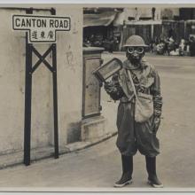 Gas Precautions Training in pre-war Hong Kong