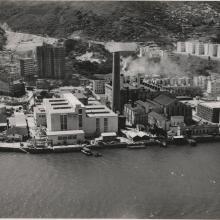 Aerial view of North Point Power Stations A & B