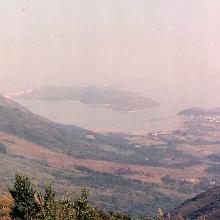 1990 - view to Tung Chung from Ngong Ping