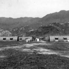 367 Signals Unit Nissen huts Kai Tak 1950.