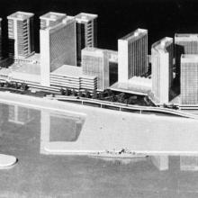Admiralty District-redevelopment proposal model-1962