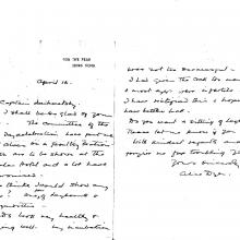 Alice Dyer to Alexander Laihovetsky, letter 2, 1932