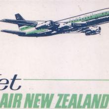 Air New Zealand DC8 Service to Hong Kong