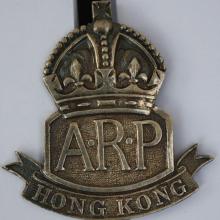 B H Puckle's ARP badge