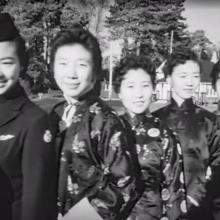 BOAC-First Chinese stewardess' training in the UK