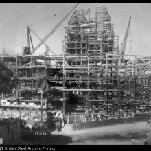 1934 HSBC Under Construction