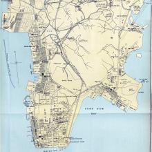 Map of Kowloon Peninsula - 1909