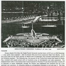 Concorde-1st visit-evening floodlit display & gathering-Novenber 1976