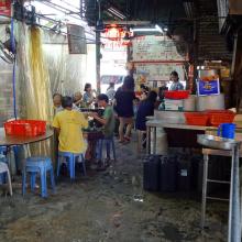 Inside the Woosung street bazaar