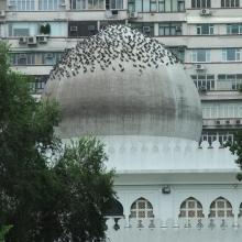 Kowloon Mosque from Kowloon Park