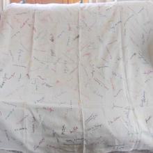 Stanley Camp embroidered tablecloth