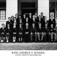 KGV Prefects 1953-54