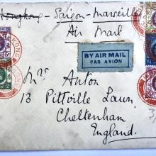 First Airmail Trial Flight via Saigon and Marseilles 1932