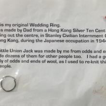 Ring and badge